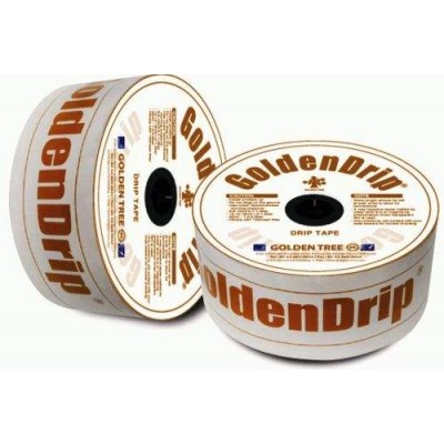 Крапельна стрічка GoldenTape 15mil 20см 1,45л/год 1000м Щільова